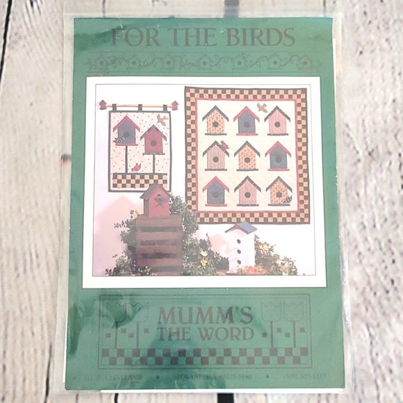 Debbie Mumm "For the Birds" Wallhanging Quilt Patterns - Picture 1 of 11